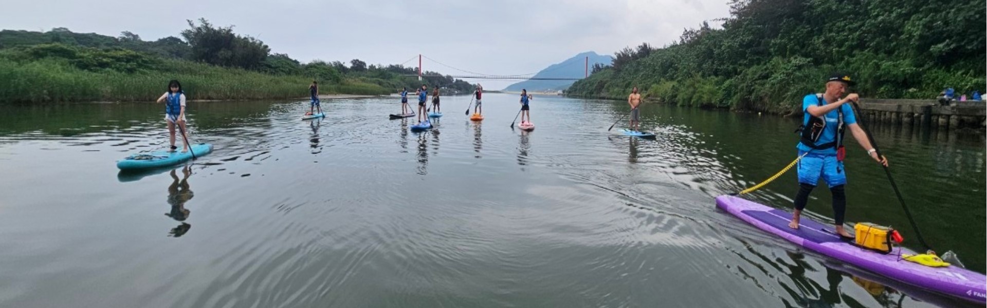 《兩板成行》挑戰東北角刺激亞馬遜SUP之旅 - 福隆雙溪河